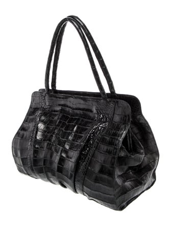 Nancy Gonzalez Crocodile Shoulder Bag