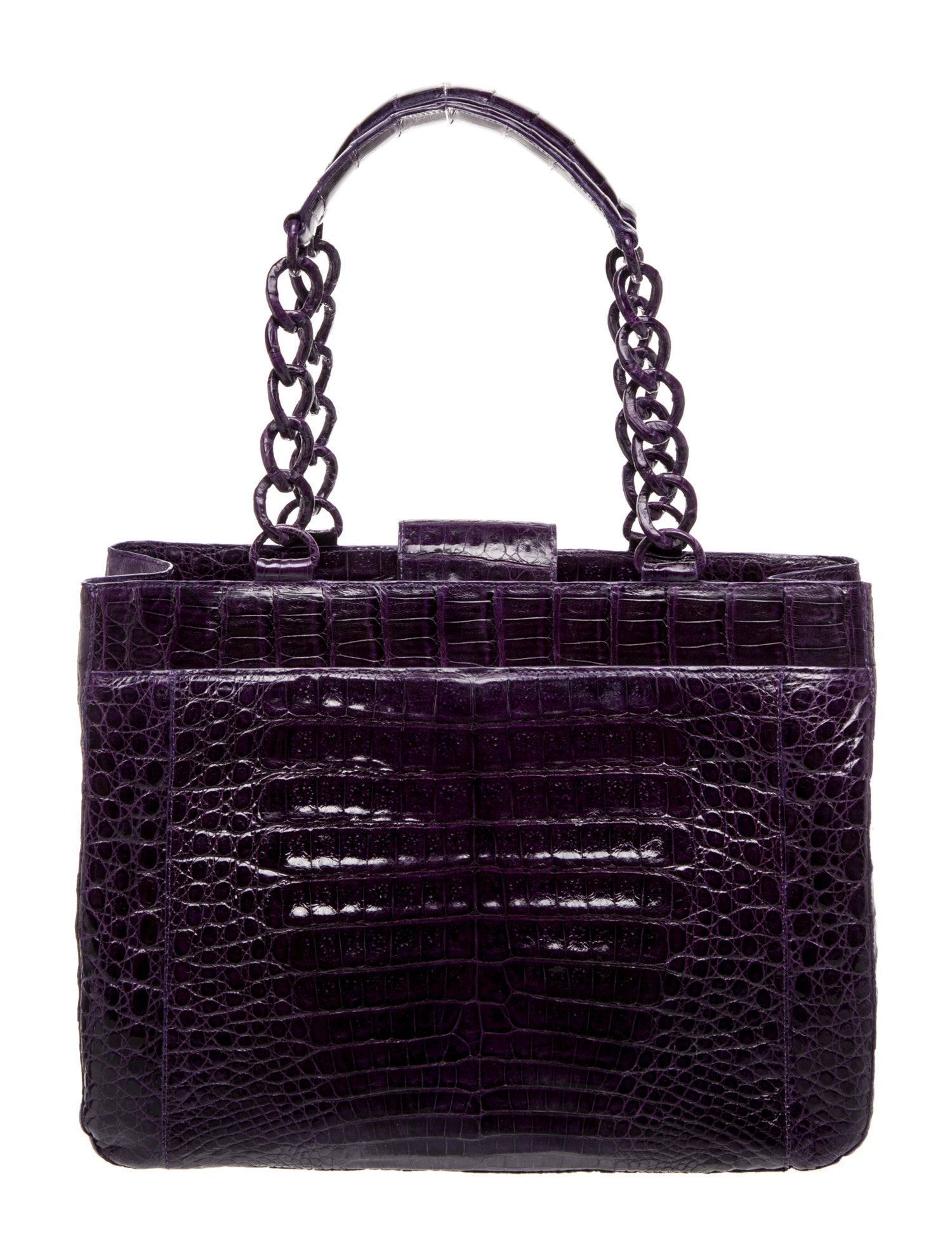 Nancy Gonzalez Crocodile Shoulder Bag