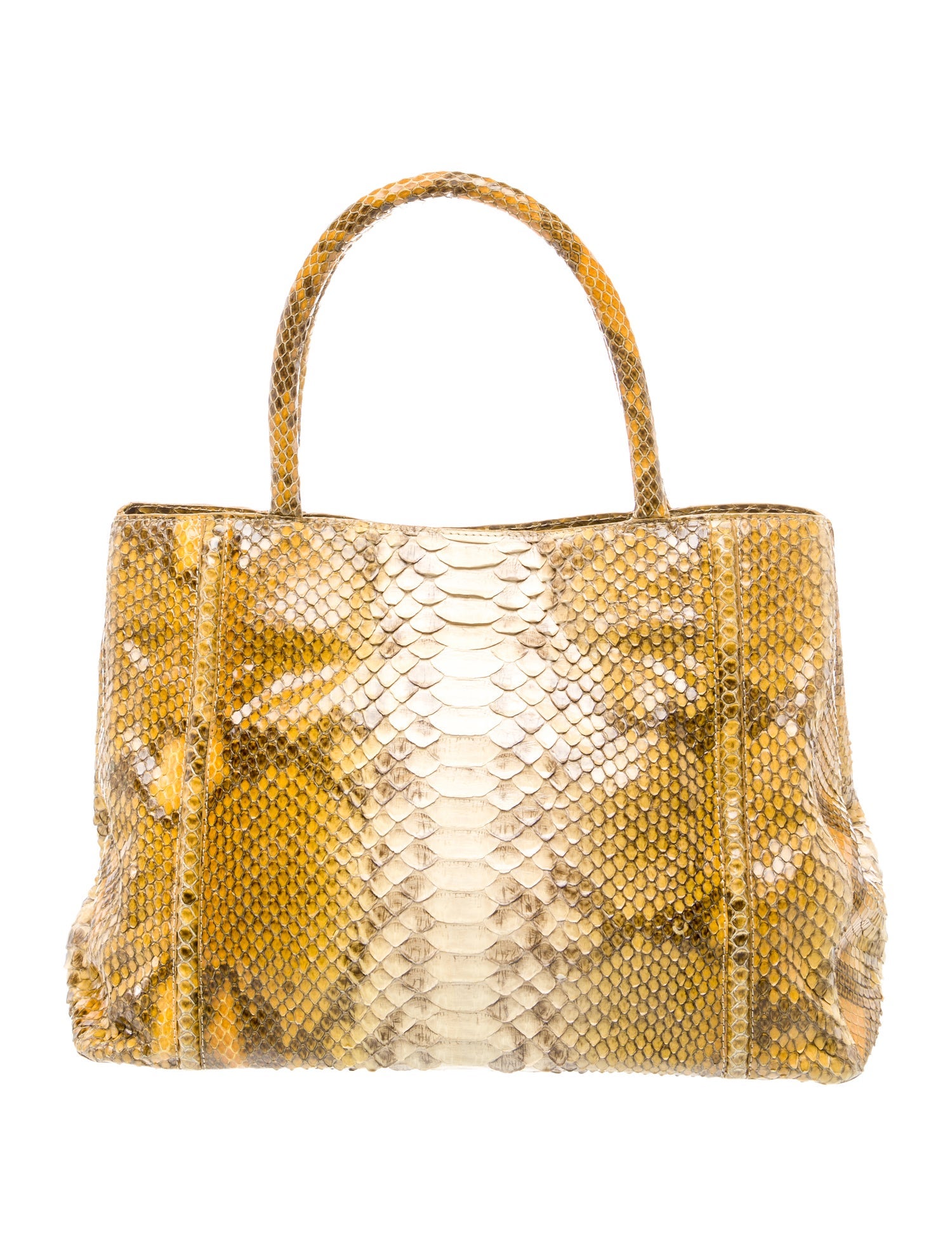 Nancy Gonzalez Snakeskin Top Handle Bag