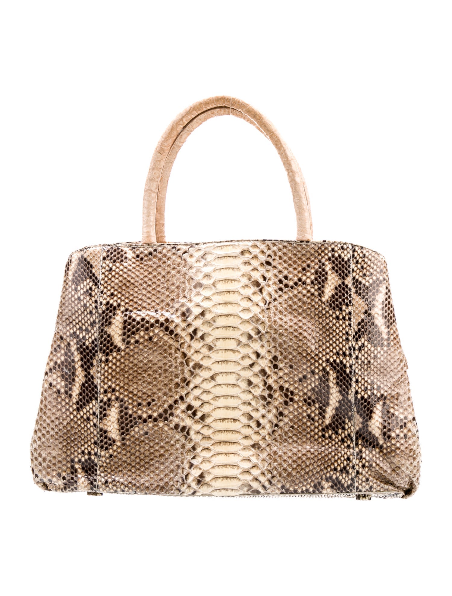 Nancy Gonzalez Python Top Handle Bag