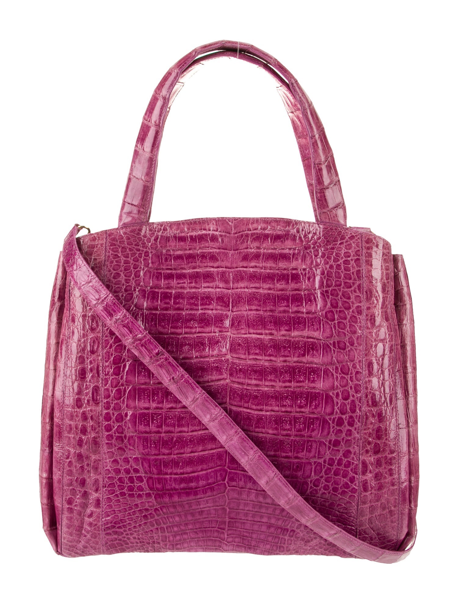 Nancy Gonzalez Crocodile Bucket Bag