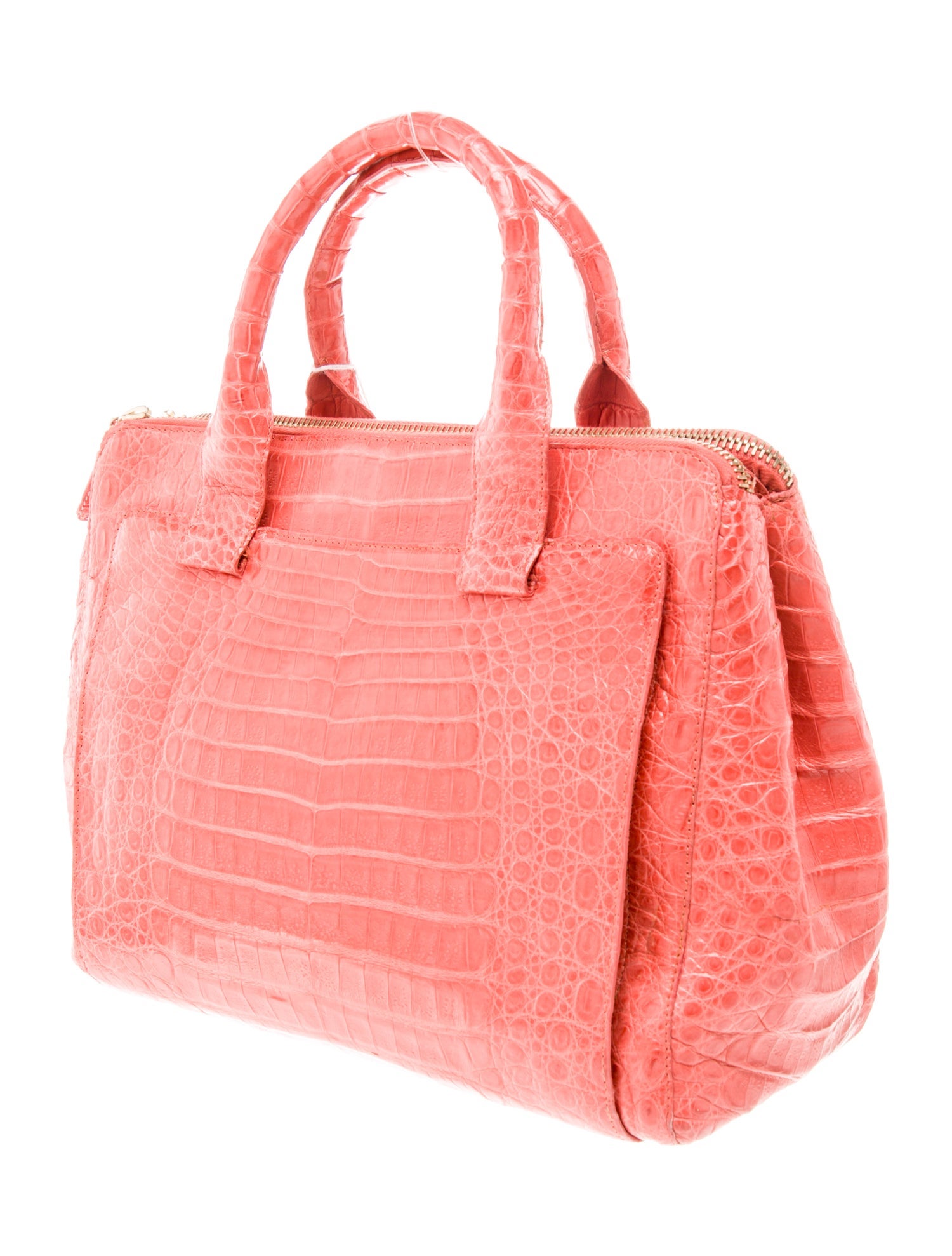 Nancy Gonzalez Alligator Top Handle Bag