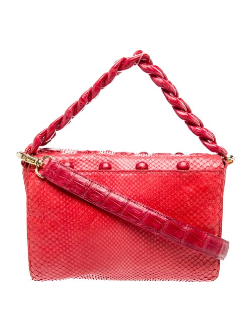 Nancy Gonzalez Snakeskin Top Handle Bag