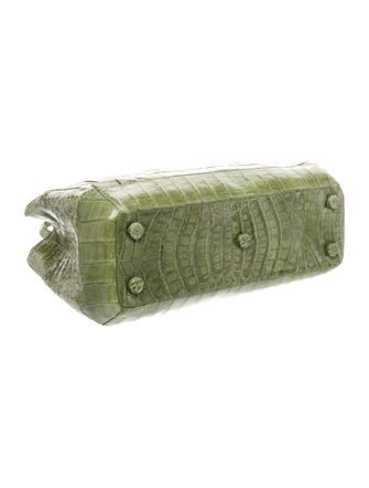 Nancy Gonzalez Crocodile Top Handle Bag