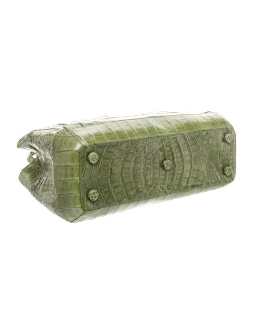 Nancy Gonzalez Crocodile Top Handle Bag
