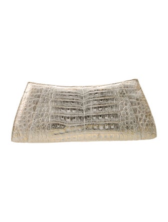 Nancy Gonzalez Crocodile Clutch