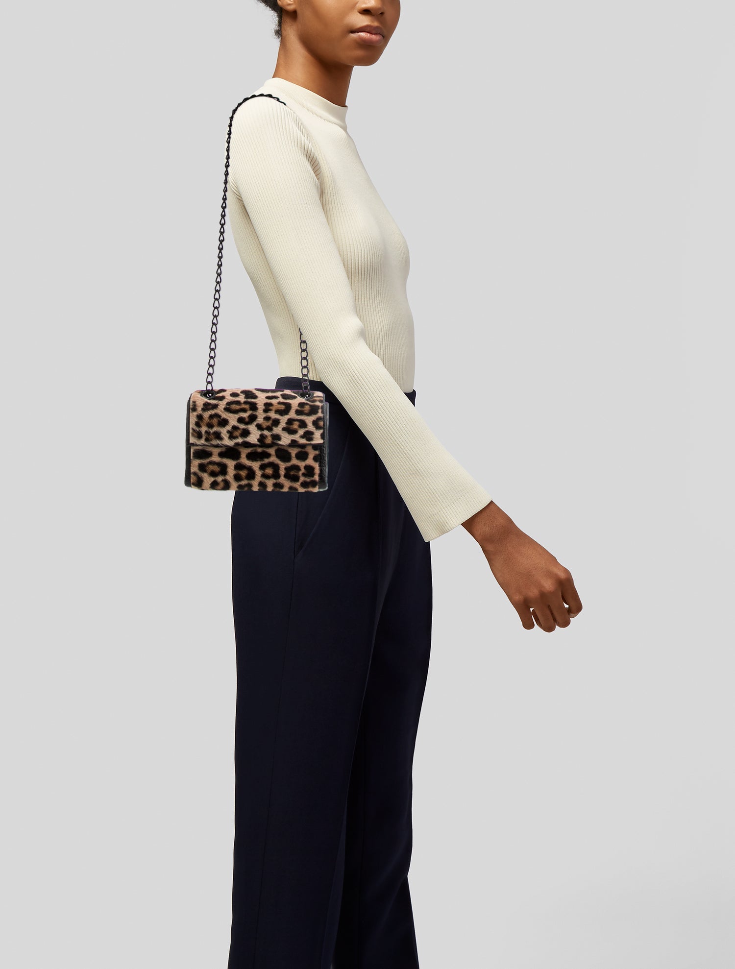 Nancy Gonzalez Ponyhair Shoulder Bag