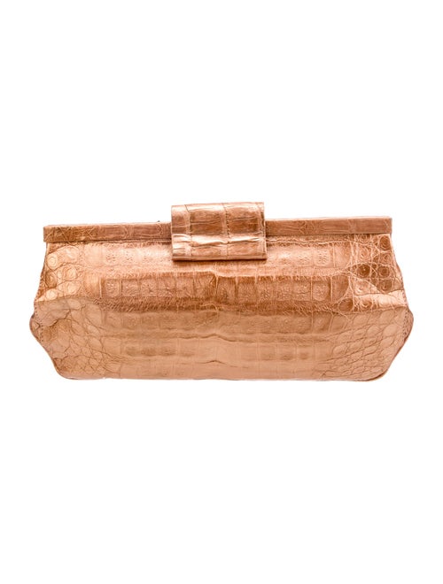 Nancy Gonzalez Crocodile Clutch