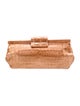 Nancy Gonzalez Crocodile Clutch