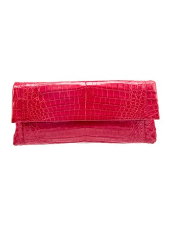 Nancy Gonzalez Crocodile Clutch