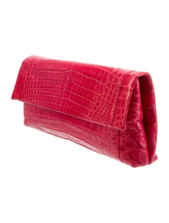 Nancy Gonzalez Crocodile Clutch