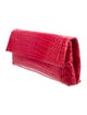 Nancy Gonzalez Crocodile Clutch