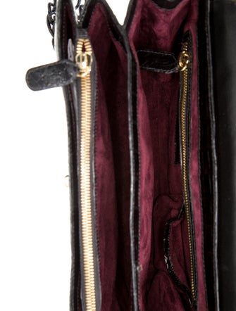 Nancy Gonzalez Crocodile Top Handle Bag