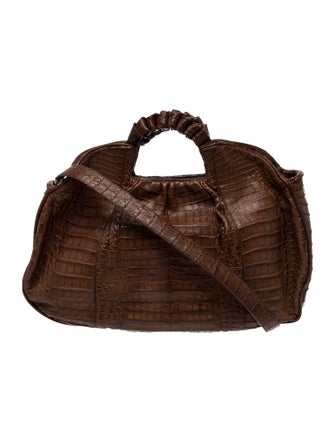 Nancy Gonzalez Crocodile Shoulder Bag