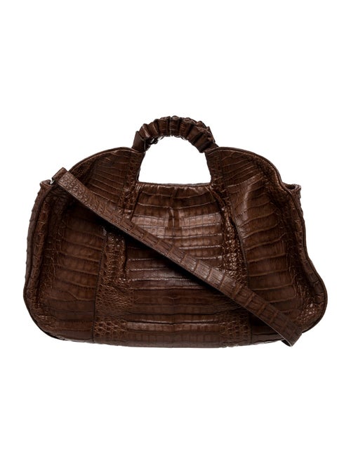 Nancy Gonzalez Crocodile Shoulder Bag