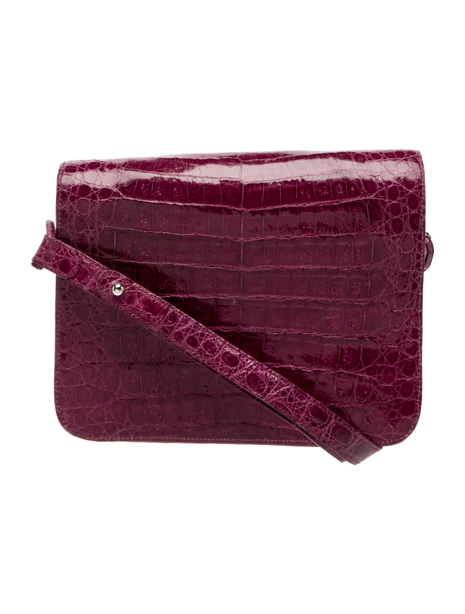 Nancy Gonzalez Crocodile Shoulder Bag