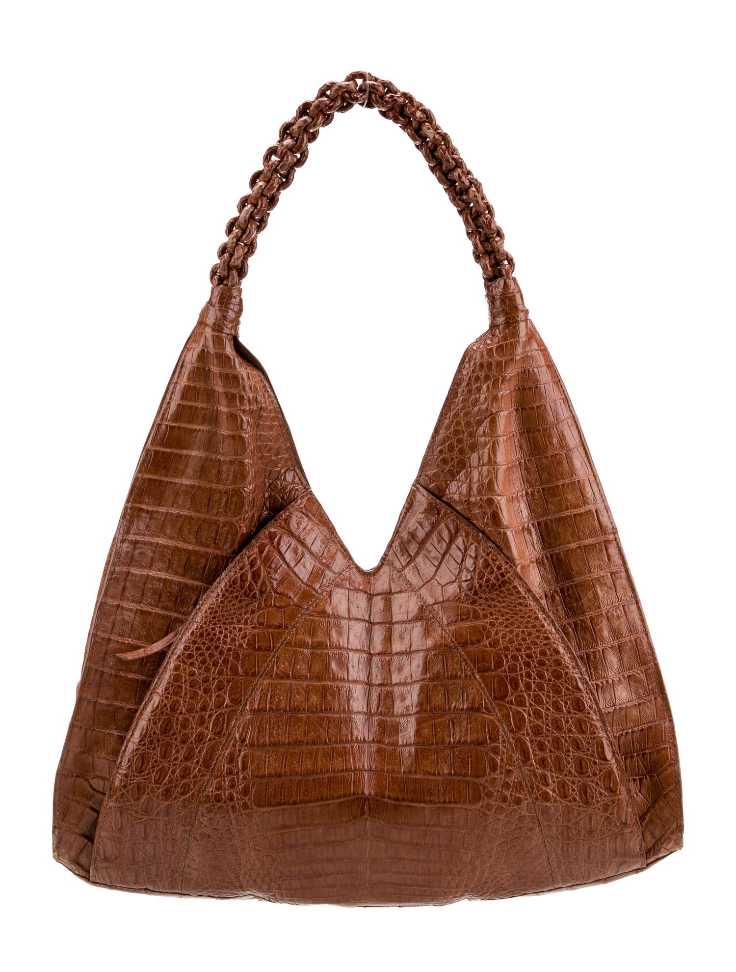 Nancy Gonzalez Crocodile Shoulder Bag