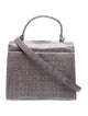 Nancy Gonzalez Crocodile Top Handle Bag