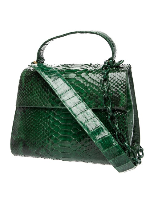 Nancy Gonzalez Python Top Handle Bag