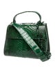 Nancy Gonzalez Python Top Handle Bag