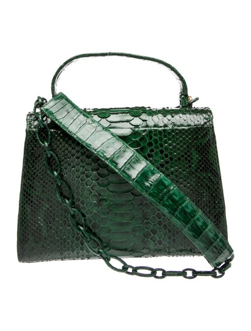 Nancy Gonzalez Python Top Handle Bag