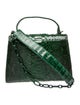Nancy Gonzalez Python Top Handle Bag