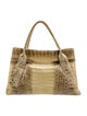 Nancy Gonzalez Crocodile Top Handle Bag