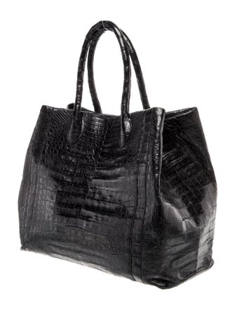 Nancy Gonzalez Crocodile Top Handle Bag