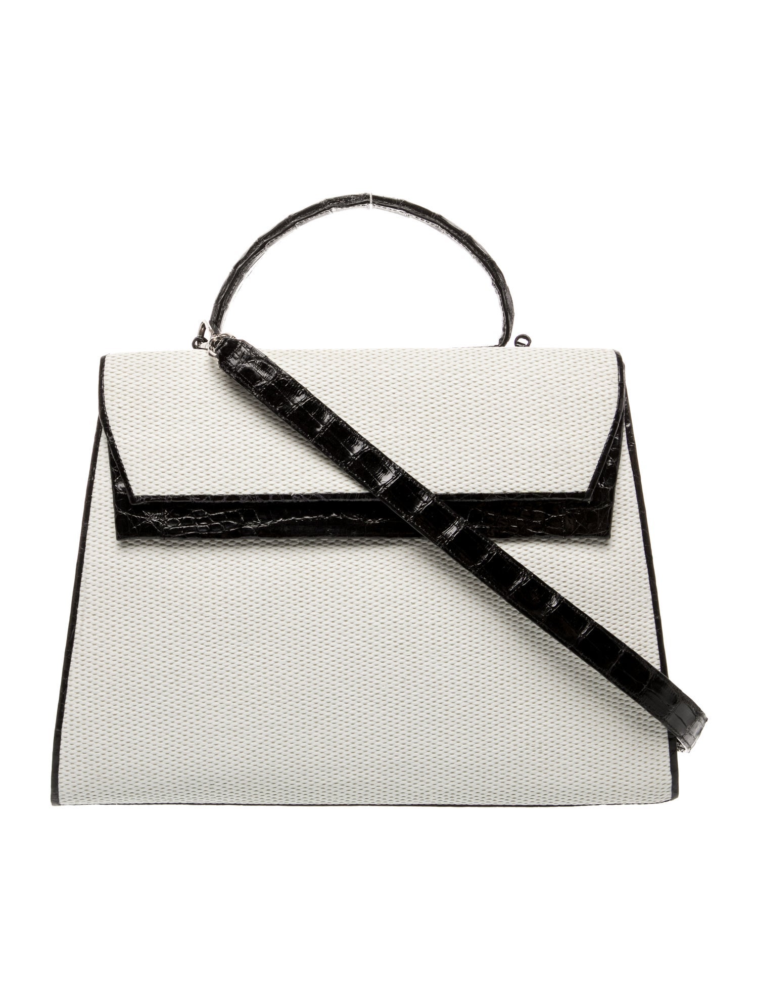 Nancy Gonzalez Straw Shoulder Bag