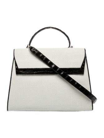 Nancy Gonzalez Straw Shoulder Bag