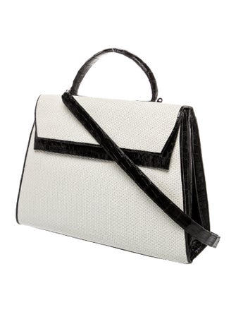Nancy Gonzalez Straw Shoulder Bag