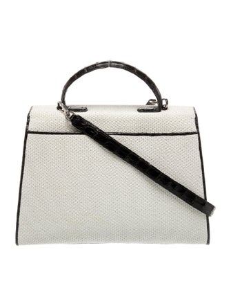 Nancy Gonzalez Straw Shoulder Bag
