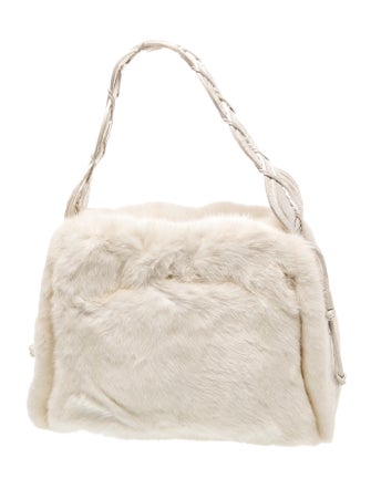 Nancy Gonzalez Fur Evening Bag