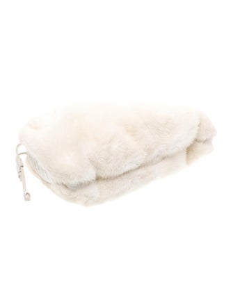 Nancy Gonzalez Fur Evening Bag