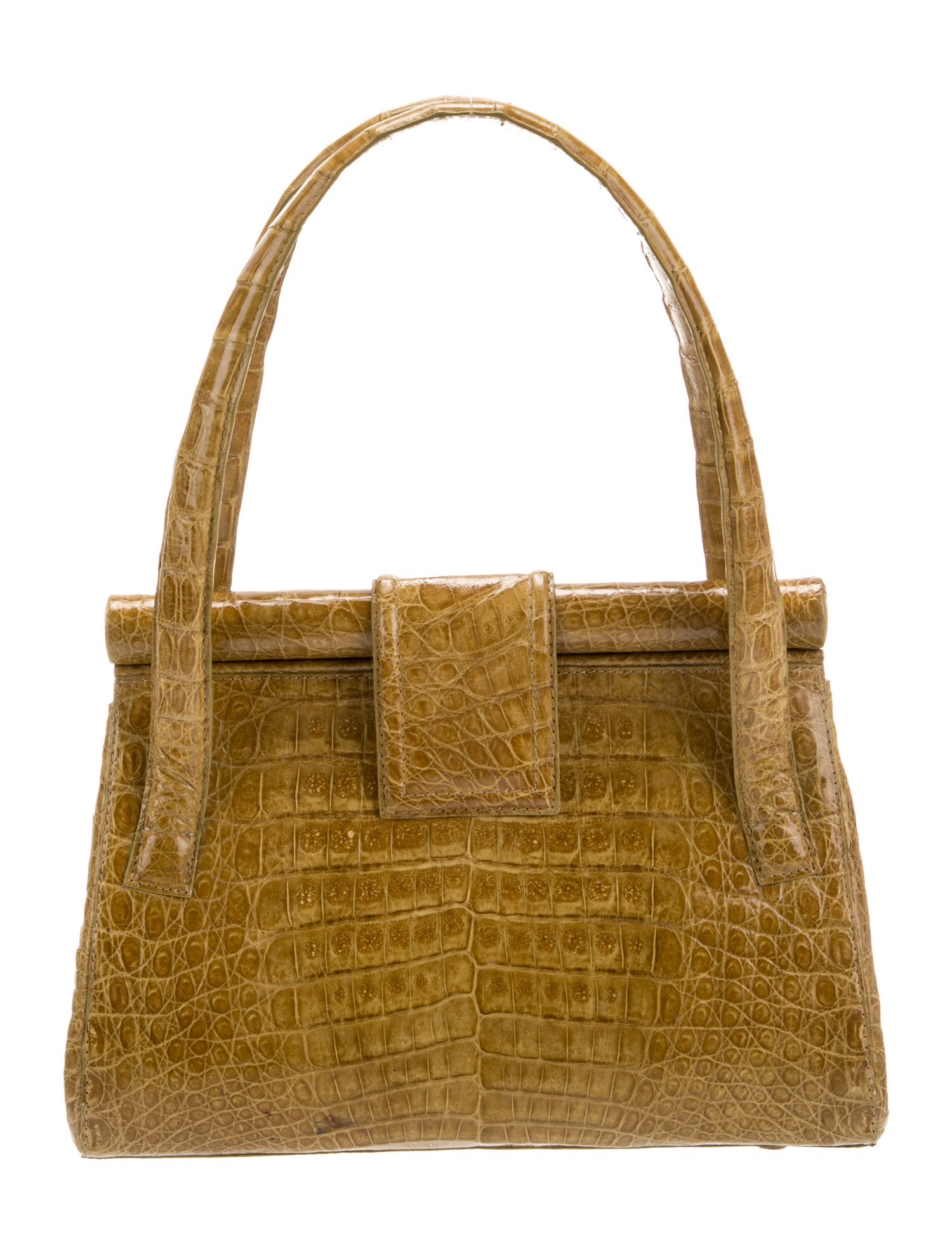Nancy Gonzalez Crocodile Top Handle Bag