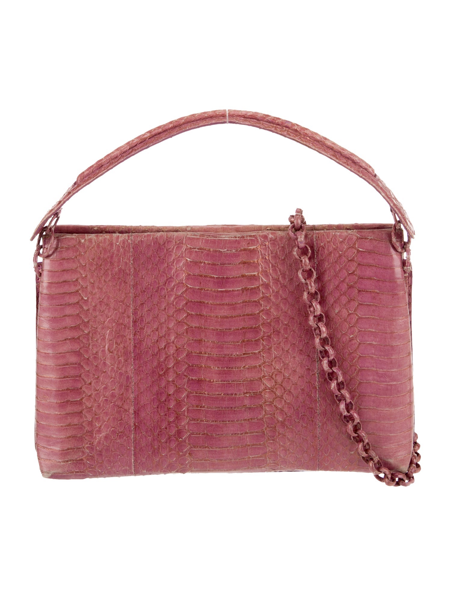 Nancy Gonzalez Python Top Handle Bag