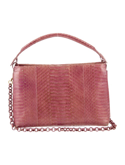 Nancy Gonzalez Python Top Handle Bag