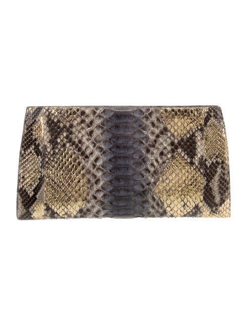 Nancy Gonzalez Snakeskin Clutch