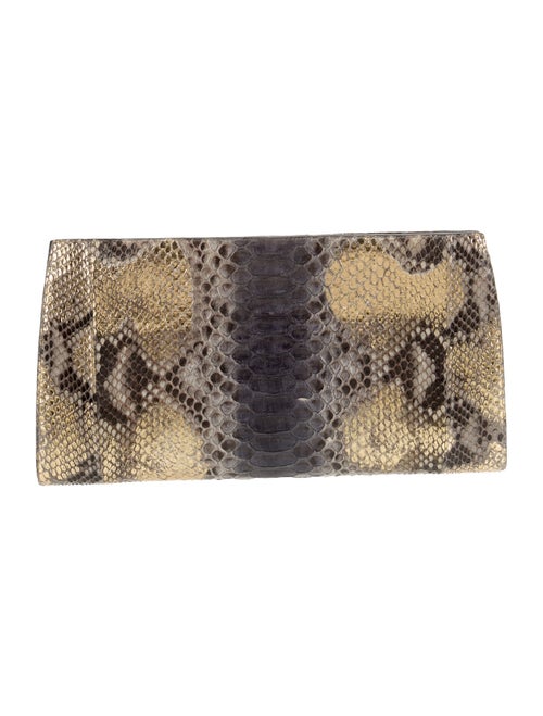 Nancy Gonzalez Snakeskin Clutch