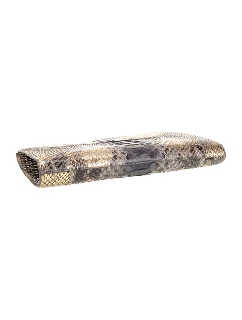 Nancy Gonzalez Snakeskin Clutch