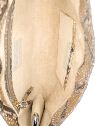 Nancy Gonzalez Snakeskin Clutch