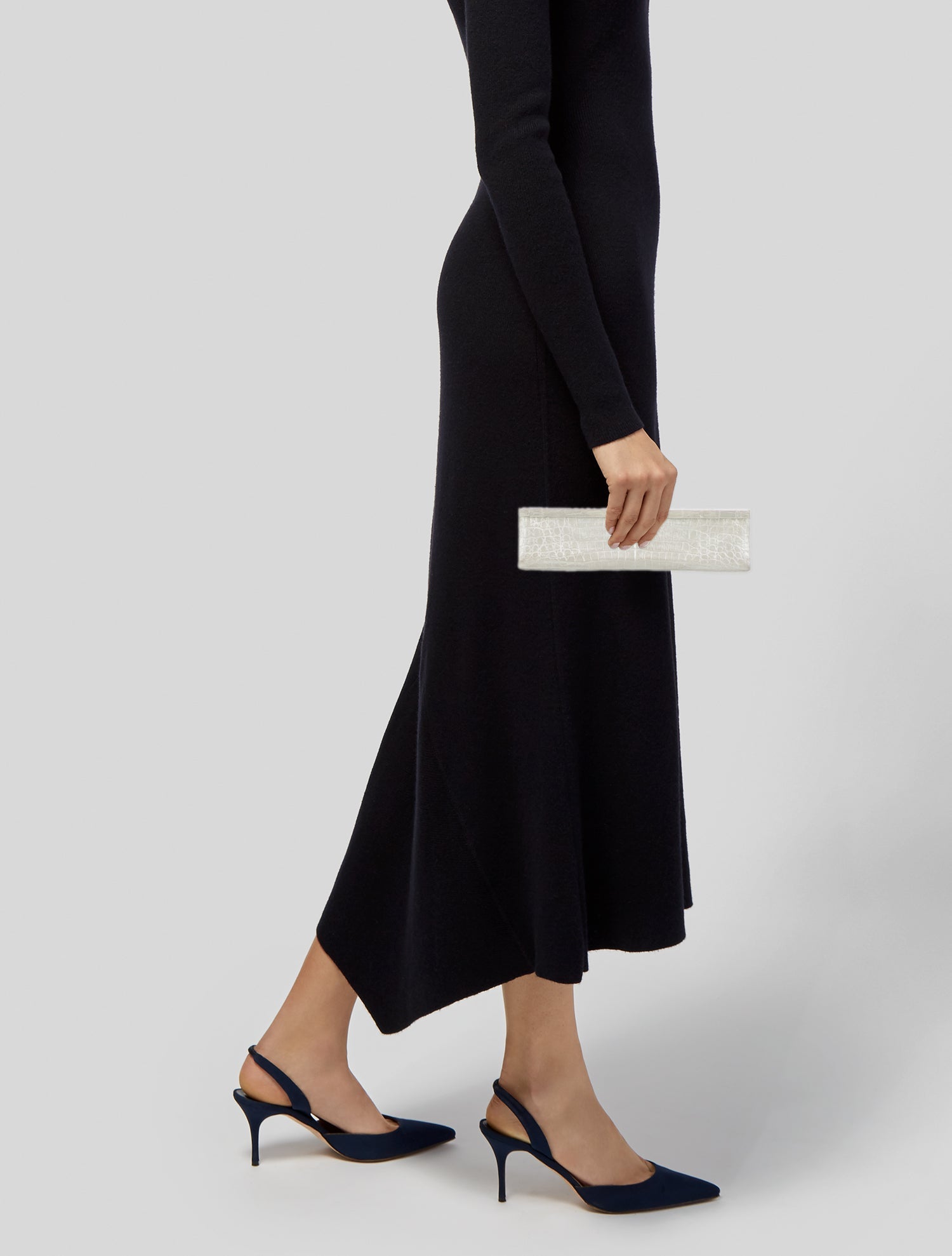 Nancy Gonzalez Leather Clutch