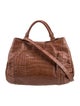 Nancy Gonzalez Crocodile Top Handle Bag