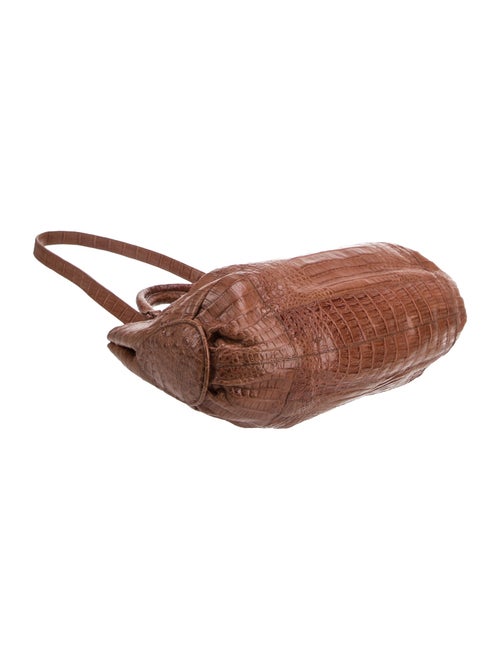 Nancy Gonzalez Crocodile Top Handle Bag