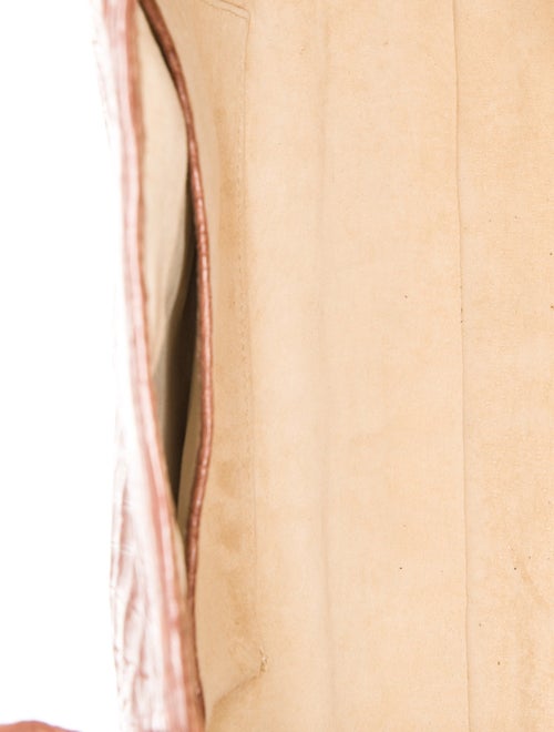 Nancy Gonzalez Crocodile Top Handle Bag