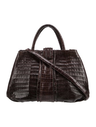 Nancy Gonzalez Crocodile Shoulder Bag