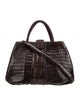 Nancy Gonzalez Crocodile Shoulder Bag