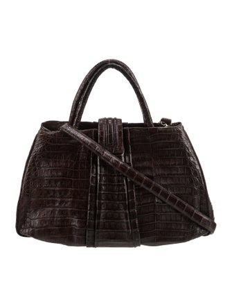 Nancy Gonzalez Crocodile Shoulder Bag