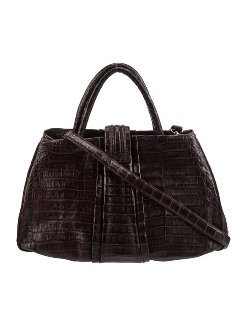 Nancy Gonzalez Crocodile Shoulder Bag