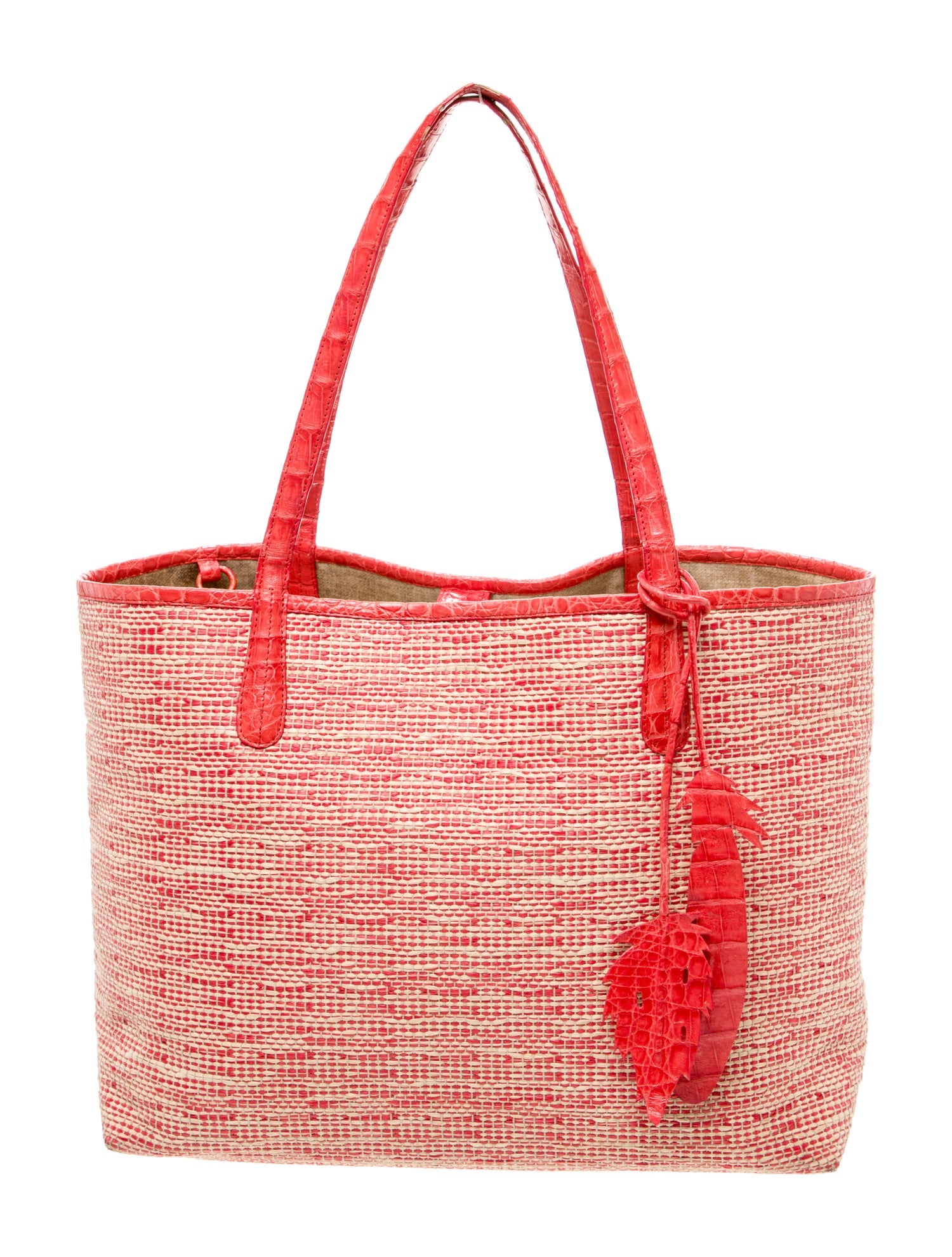 Nancy Gonzalez Raffia Tote
